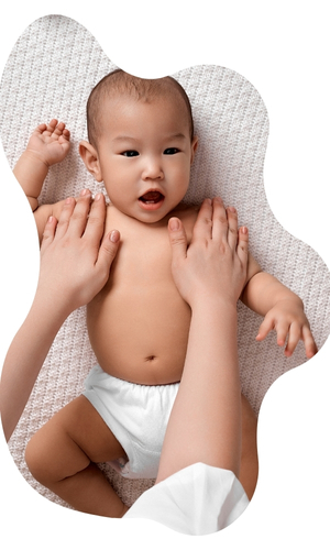 Babymassage Kind Hände Mutter Babymassage. Baby Hände Mutter