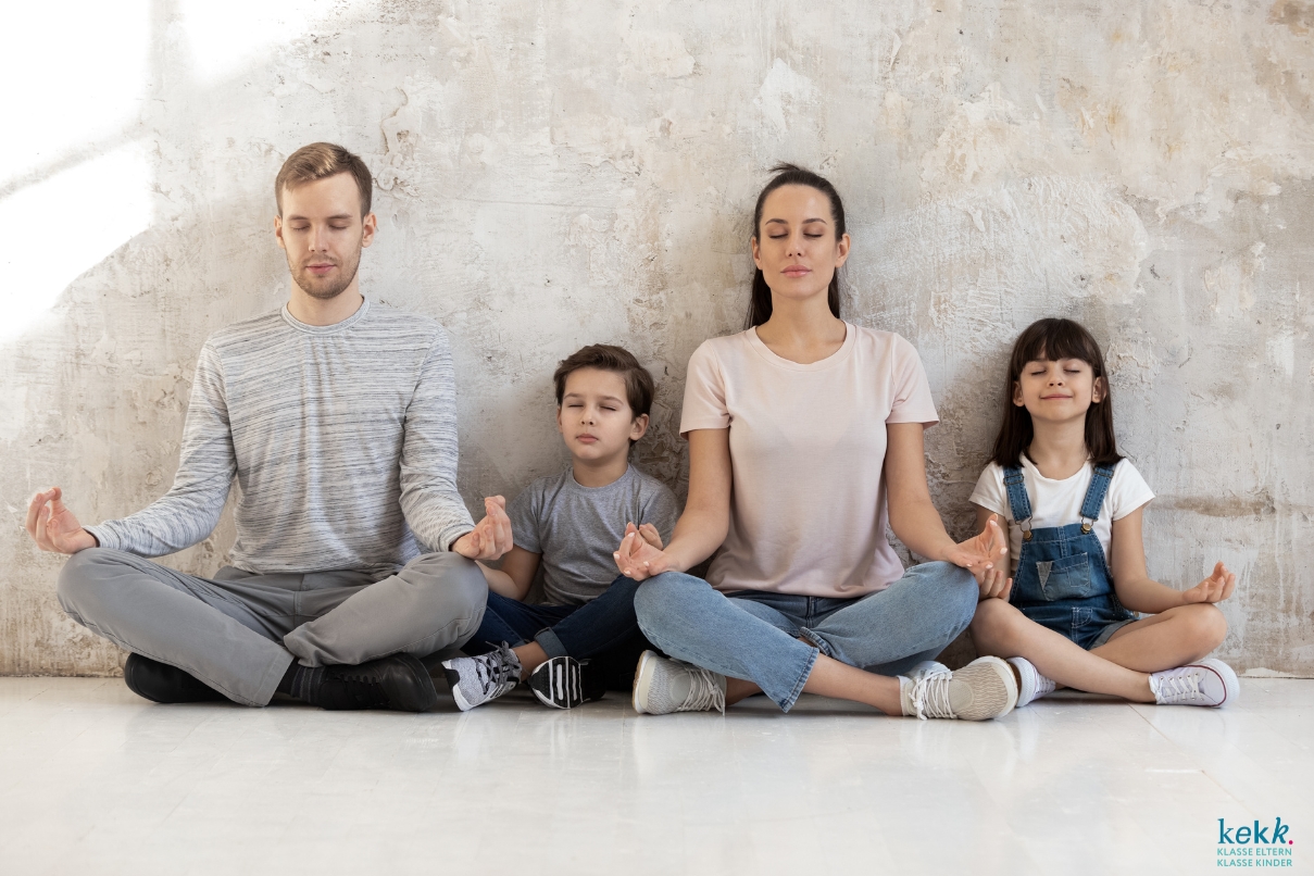 Familie, Entspannung, Achtsamkeit